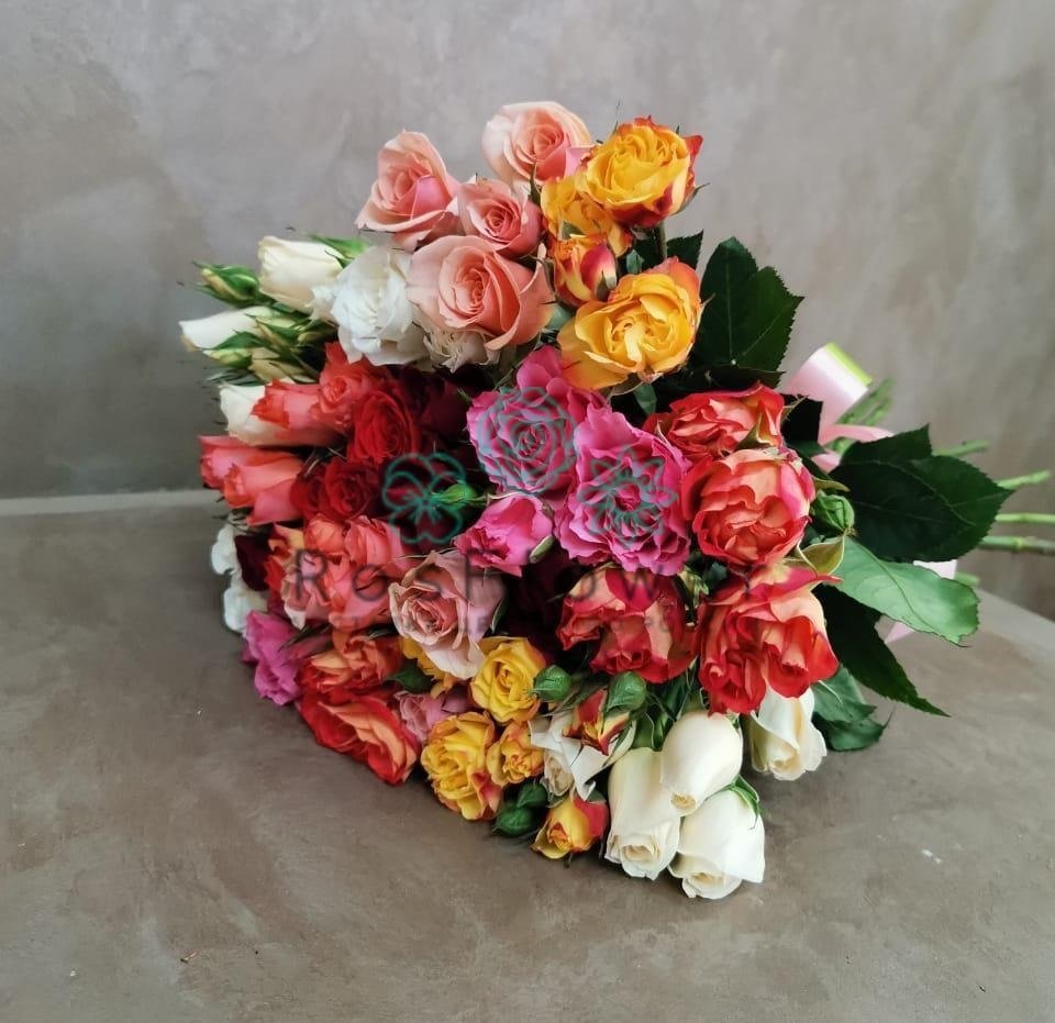 Букет цветов из: Розы в Зеленчукской