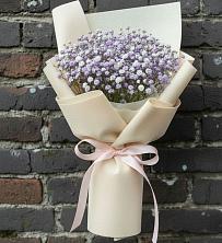 Букет Нежные чувства в Зеленчукской Букет цветов из:  Гипсофила в Зеленчукской