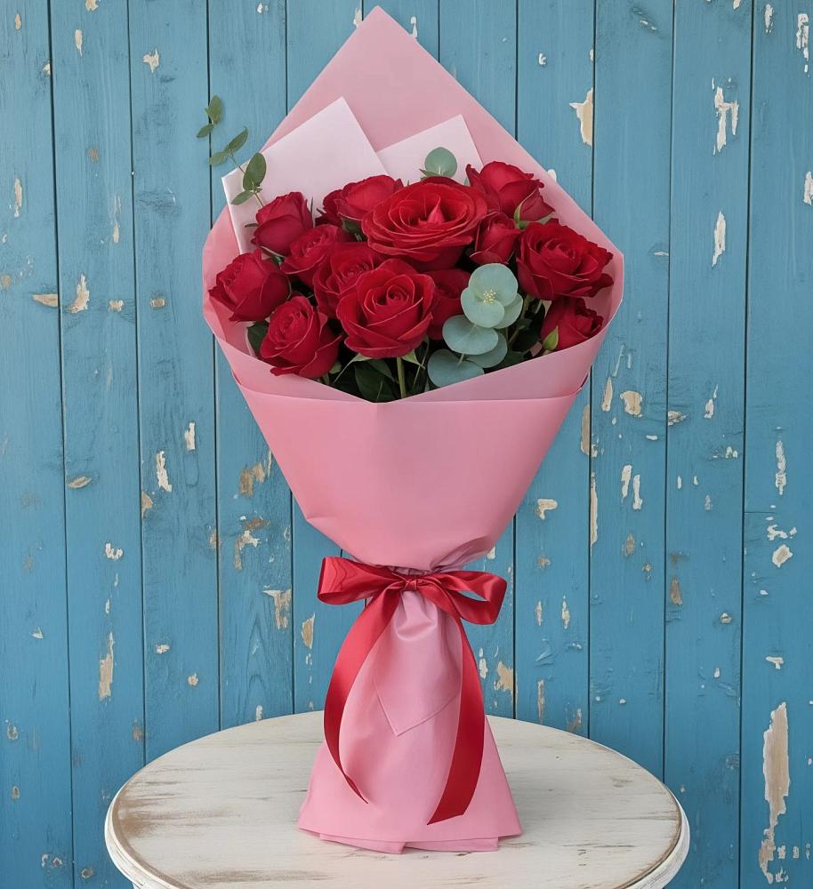 Букет цветов из: Розы в Зеленчукской