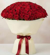101 Красная роза Милано в Зеленчукской Букет 101 Красная роза Милано в Зеленчукской