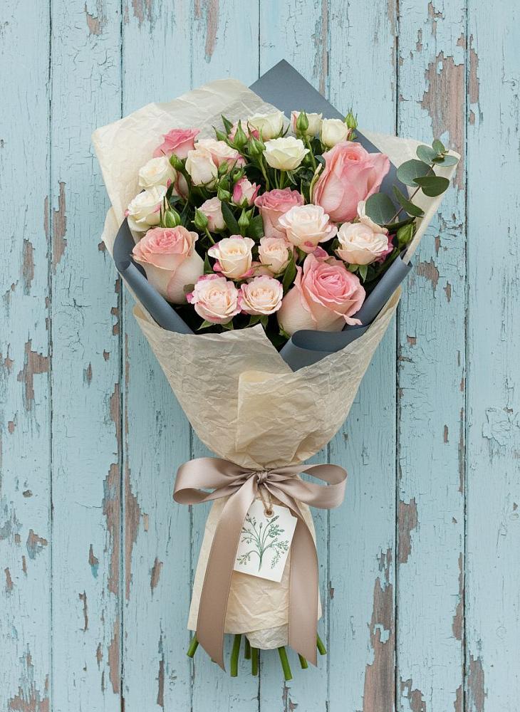 Букет цветов из: Розы в Зеленчукской