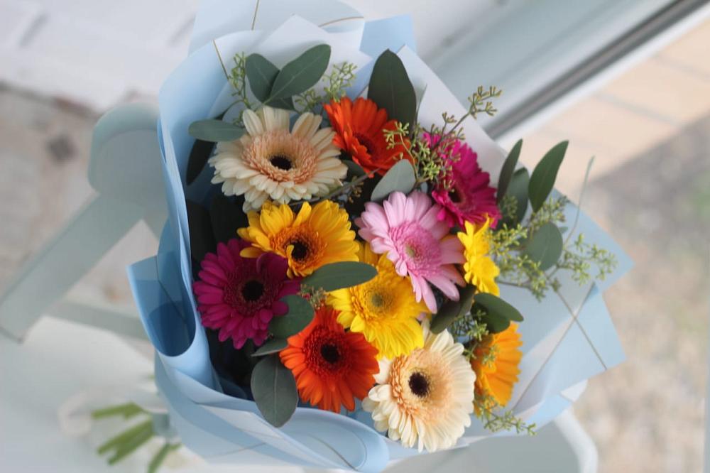 Букет цветов из: Герберы в Зеленчукской