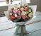 Букет цветов из: Розы, Лизиантусы и Гвоздики в Зеленчукской
