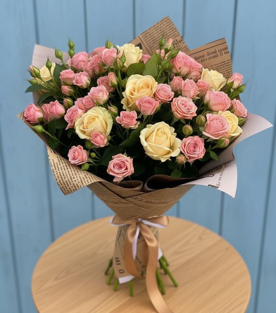 Букет цветов из: Розы в Зеленчукской