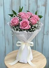 Букет цветов из:  Розы в Зеленчукской