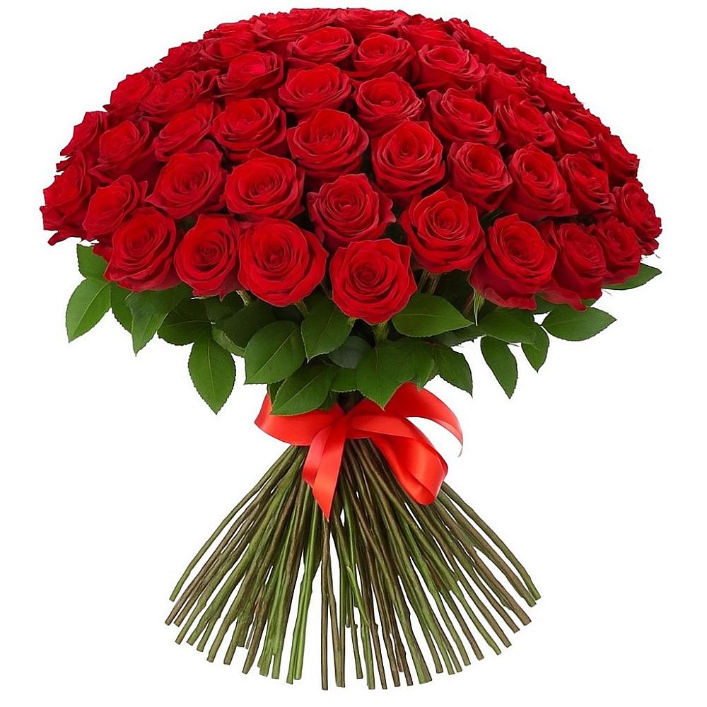 Букет Красные розы Блэк Меджик в Зеленчукской