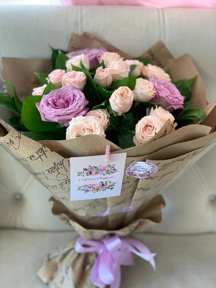 Букет цветов из: Розы в Зеленчукской