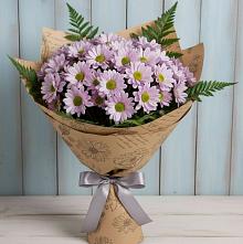 Букет цветов из:  Хризантемы в Зеленчукской