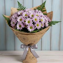 Букет соблазн в Зеленчукской Букет цветов из:  Хризантемы в Зеленчукской