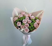 Букет цветов из:  Розы и Хризантемы в Зеленчукской