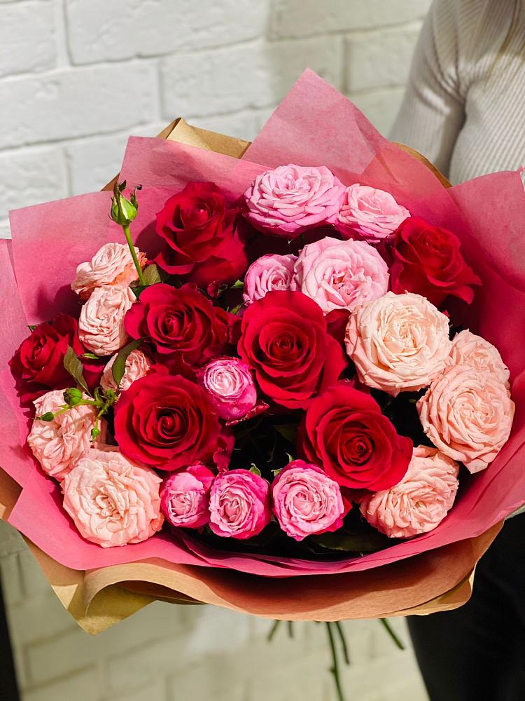 Букет цветов из: Розы в Зеленчукской