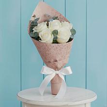 Букет контраст в Зеленчукской Букет цветов из: Розы в Зеленчукской