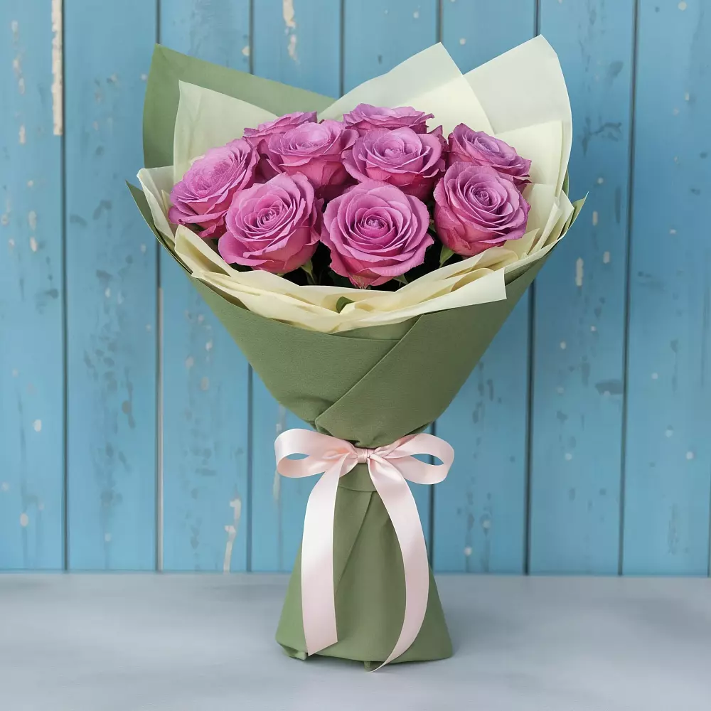 Букет Розы Фёрст Леди в Зеленчукской