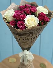 Букет цветов из:  Розы в Зеленчукской