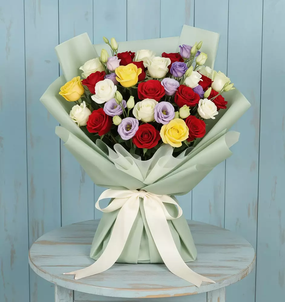 Букет цветов из: Розы в Зеленчукской