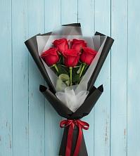 Букет в ритме города в Зеленчукской Букет цветов из:  Розы в Зеленчукской