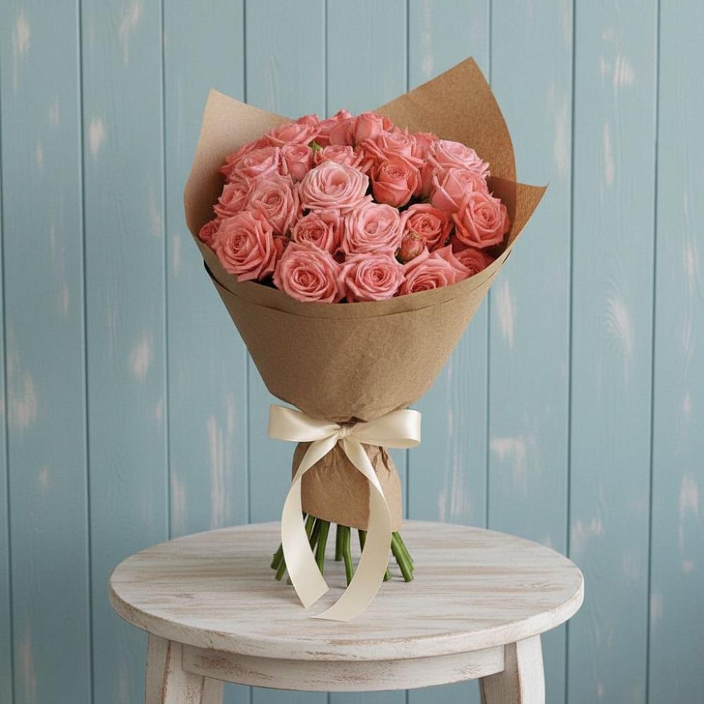 Букет цветов из: Розы в Зеленчукской