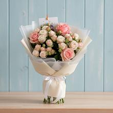 Букет голос любви в Зеленчукской Букет цветов из: Розы в Зеленчукской