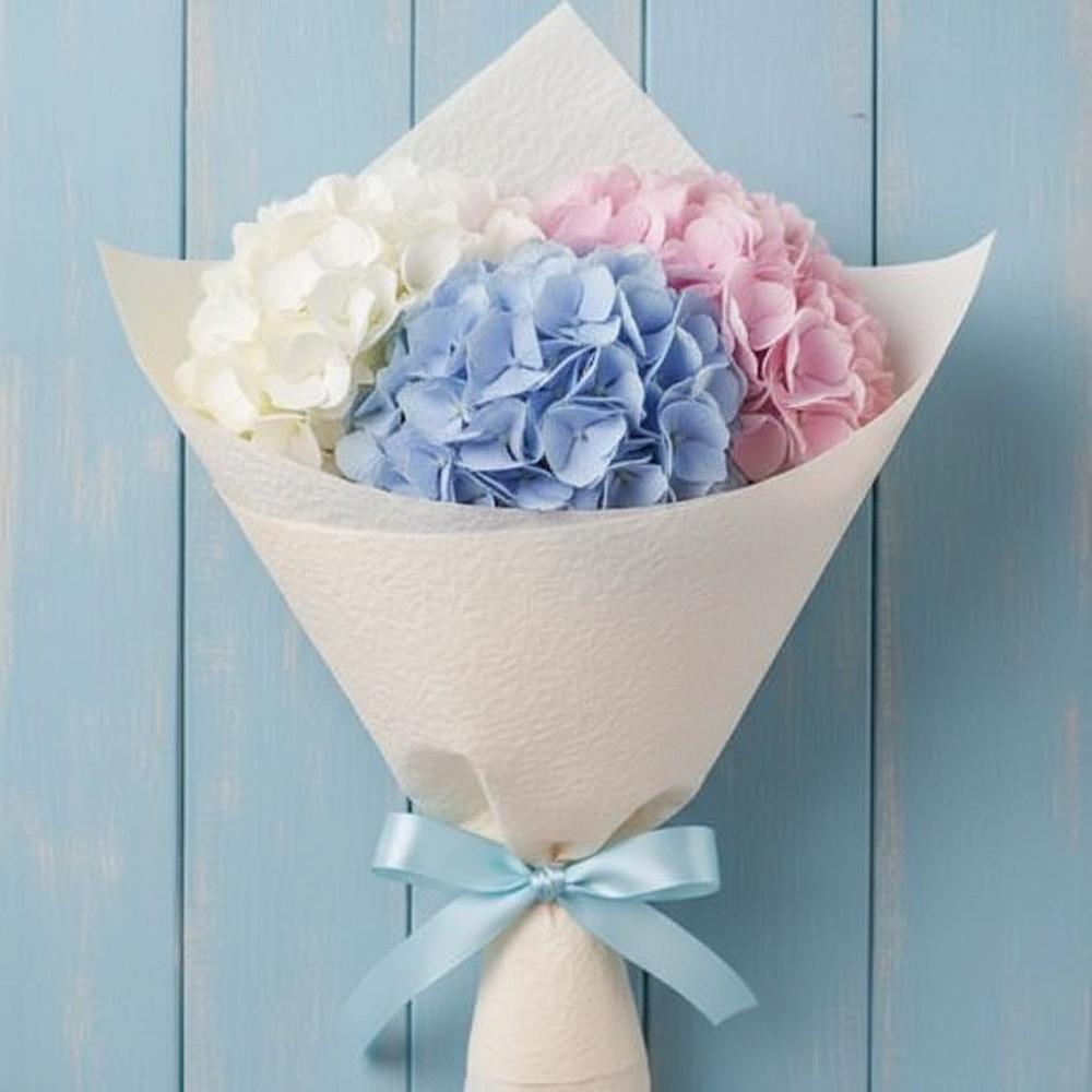 Букет Нежная гортензия в Зеленчукской Букет цветов из: Гортензия в Зеленчукской