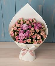 Букет цветов из:  Розы в Зеленчукской